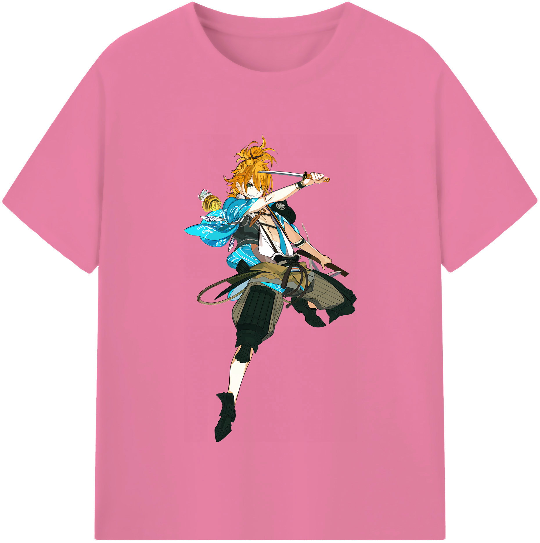 （画像用） 刀剣乱舞 Touken Ranbu 綿100％半袖Tシャツ（フロントプリント）